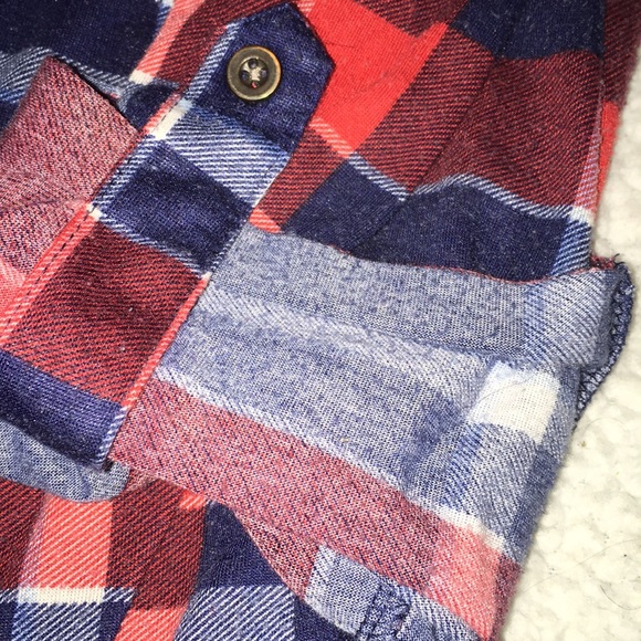 🍁Rue 21 Hooded Flannel - Picture 5 of 9